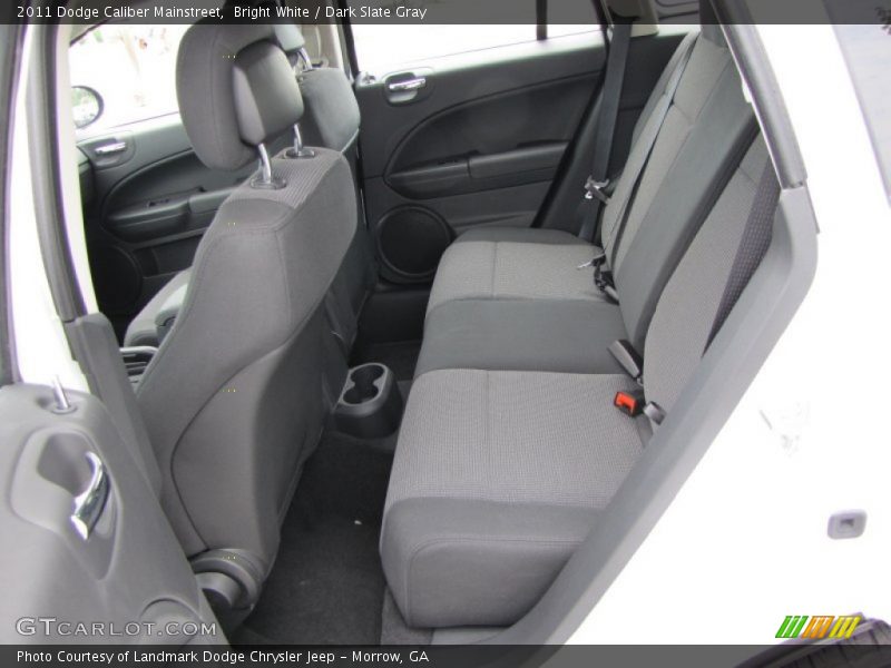 Bright White / Dark Slate Gray 2011 Dodge Caliber Mainstreet
