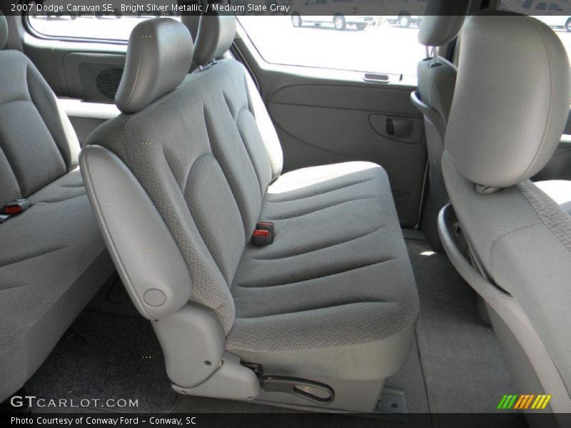 Bright Silver Metallic / Medium Slate Gray 2007 Dodge Caravan SE