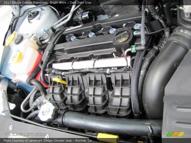 Bright White / Dark Slate Gray 2011 Dodge Caliber Mainstreet