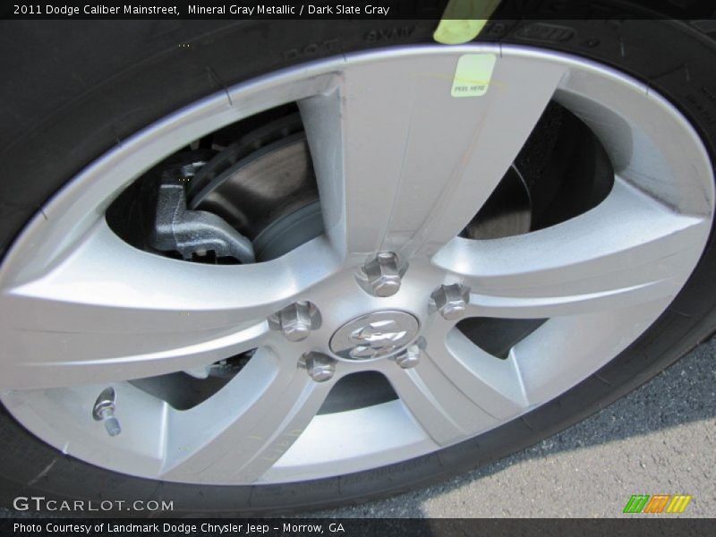 Mineral Gray Metallic / Dark Slate Gray 2011 Dodge Caliber Mainstreet