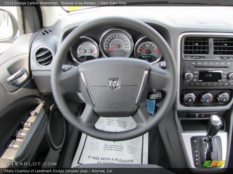 Mineral Gray Metallic / Dark Slate Gray 2011 Dodge Caliber Mainstreet