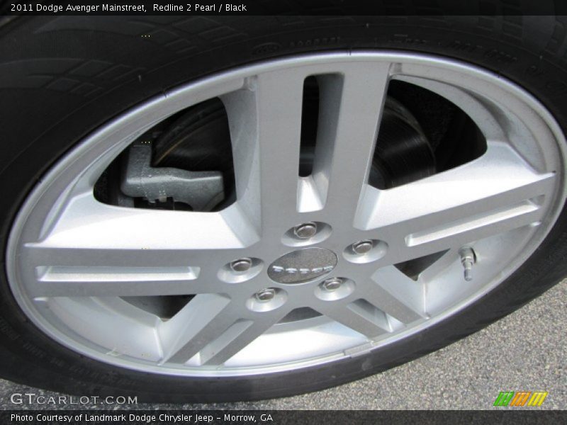 Redline 2 Pearl / Black 2011 Dodge Avenger Mainstreet