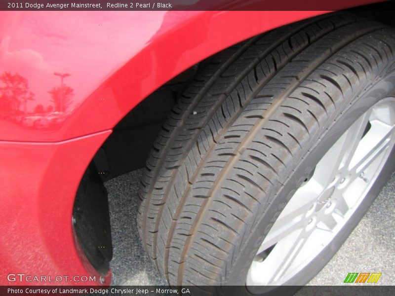 Redline 2 Pearl / Black 2011 Dodge Avenger Mainstreet
