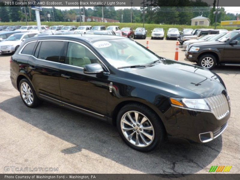Tuxedo Black Metallic / Light Stone 2010 Lincoln MKT AWD EcoBoost