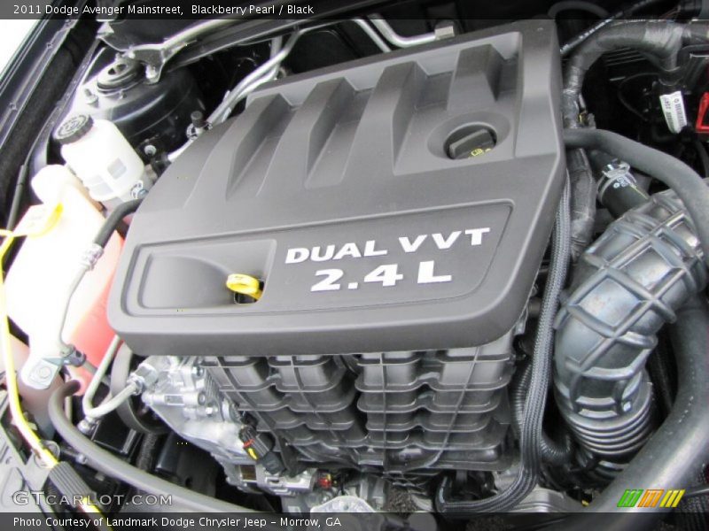 Blackberry Pearl / Black 2011 Dodge Avenger Mainstreet