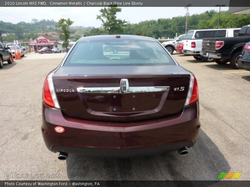 Cinnamon Metallic / Charcoal Black/Fine Line Ebony 2010 Lincoln MKS FWD