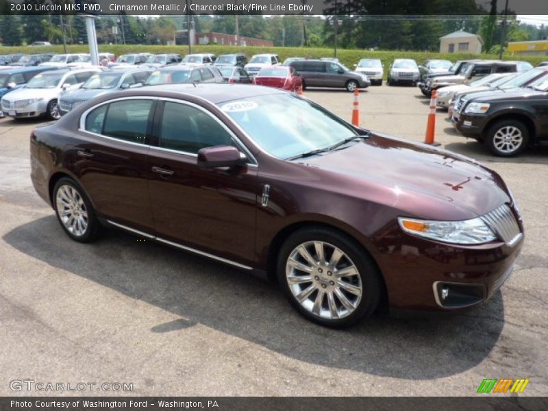 Cinnamon Metallic / Charcoal Black/Fine Line Ebony 2010 Lincoln MKS FWD