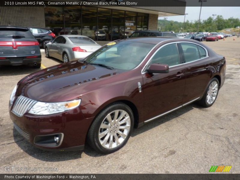 Cinnamon Metallic / Charcoal Black/Fine Line Ebony 2010 Lincoln MKS FWD