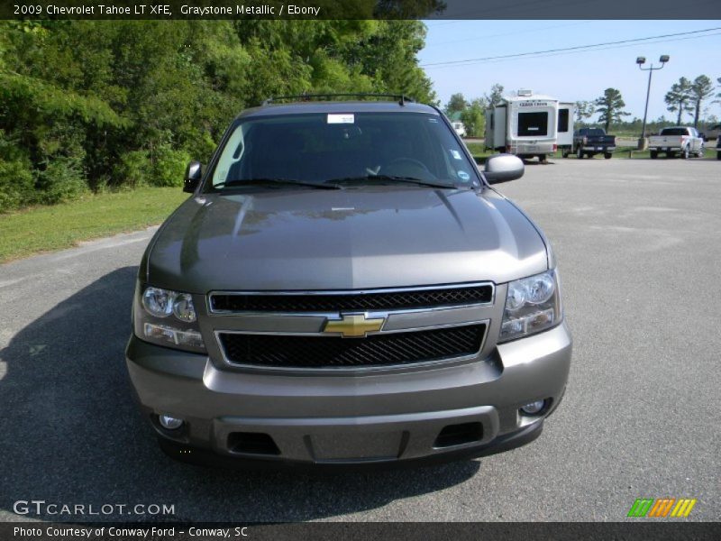 Graystone Metallic / Ebony 2009 Chevrolet Tahoe LT XFE