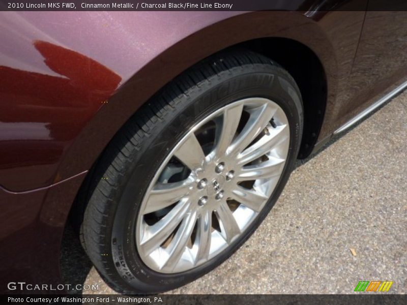 Cinnamon Metallic / Charcoal Black/Fine Line Ebony 2010 Lincoln MKS FWD