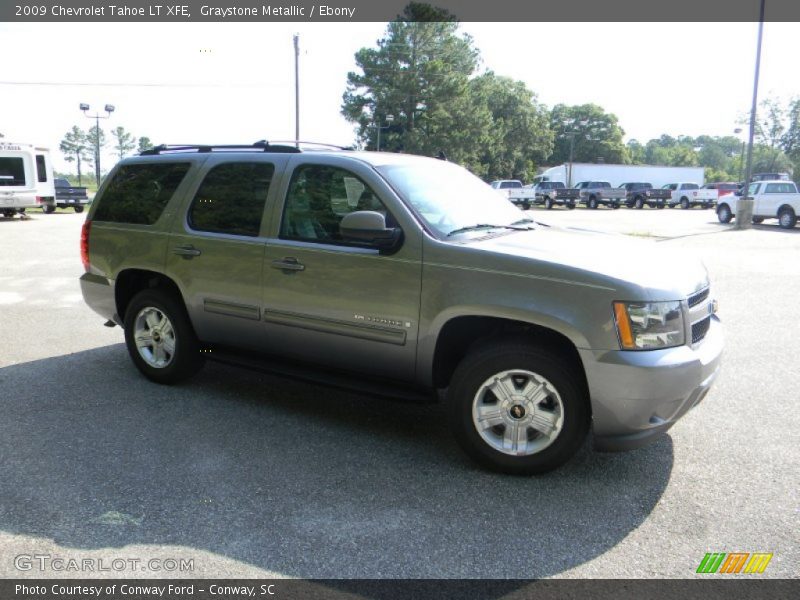 Graystone Metallic / Ebony 2009 Chevrolet Tahoe LT XFE