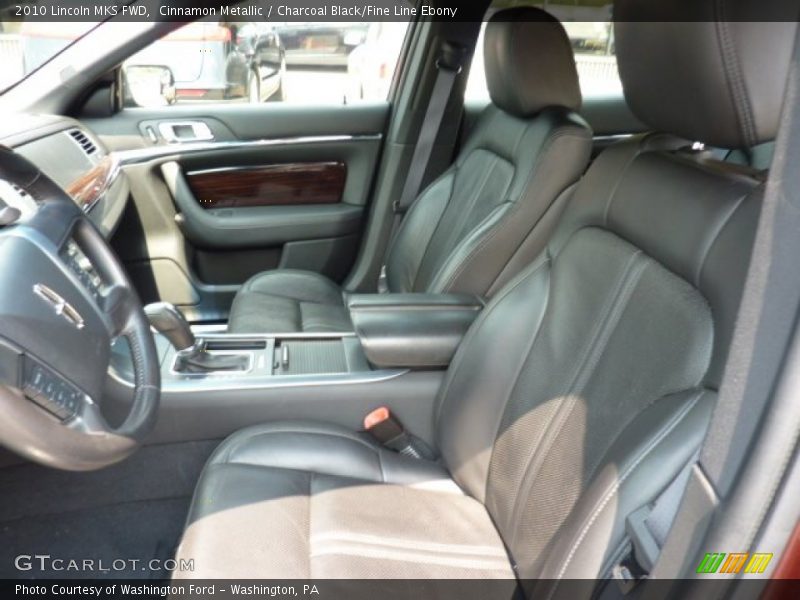 Cinnamon Metallic / Charcoal Black/Fine Line Ebony 2010 Lincoln MKS FWD