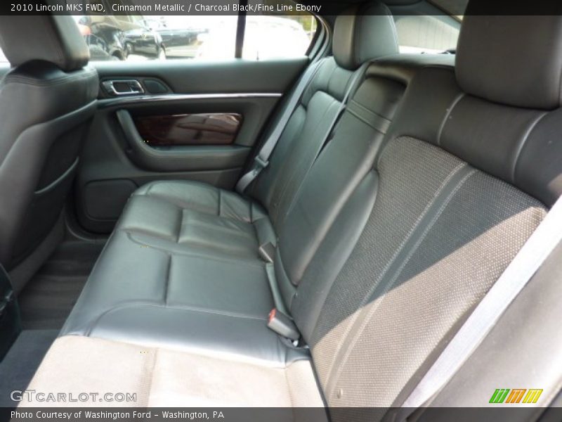 Cinnamon Metallic / Charcoal Black/Fine Line Ebony 2010 Lincoln MKS FWD