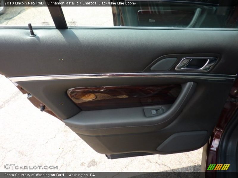 Cinnamon Metallic / Charcoal Black/Fine Line Ebony 2010 Lincoln MKS FWD
