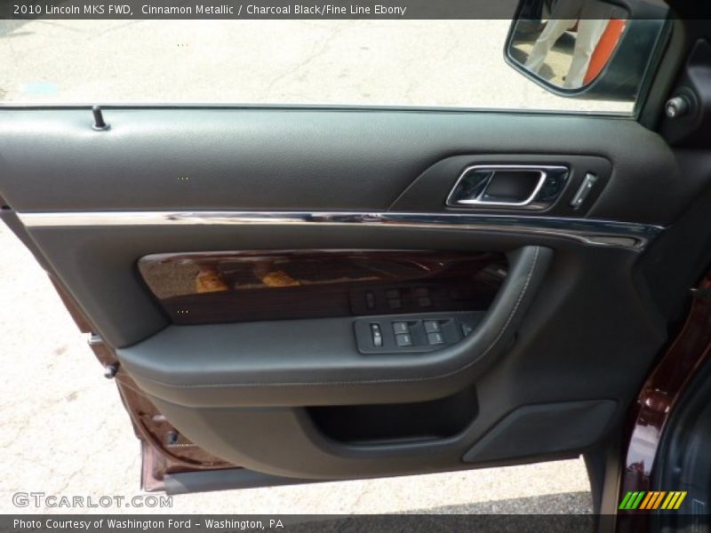 Cinnamon Metallic / Charcoal Black/Fine Line Ebony 2010 Lincoln MKS FWD
