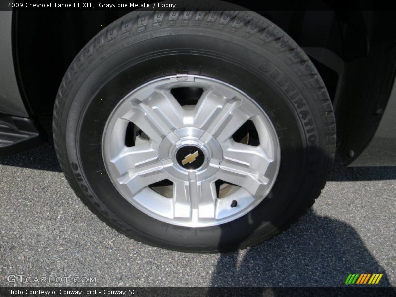 Graystone Metallic / Ebony 2009 Chevrolet Tahoe LT XFE
