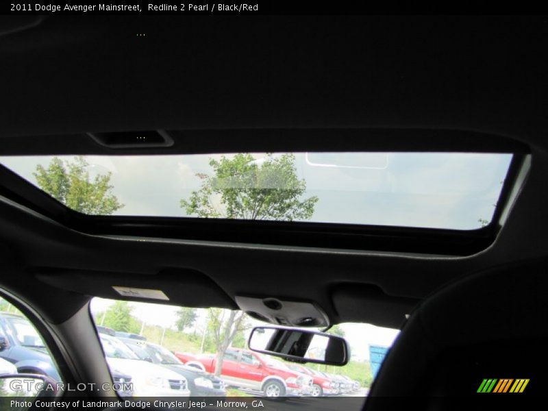 Redline 2 Pearl / Black/Red 2011 Dodge Avenger Mainstreet