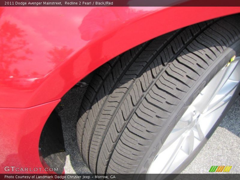 Redline 2 Pearl / Black/Red 2011 Dodge Avenger Mainstreet