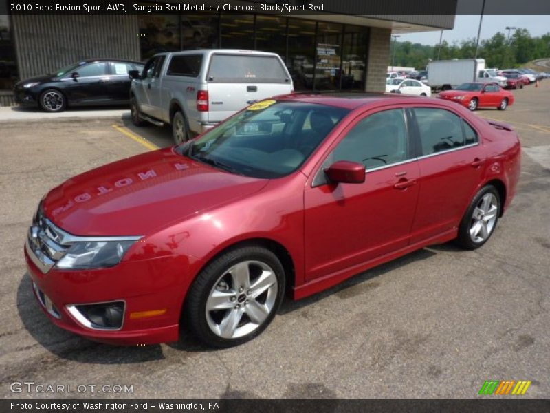 Front 3/4 View of 2010 Fusion Sport AWD