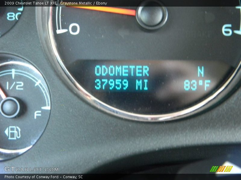 Graystone Metallic / Ebony 2009 Chevrolet Tahoe LT XFE