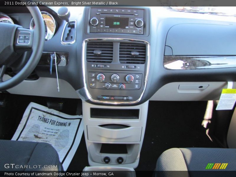 Bright Silver Metallic / Black 2011 Dodge Grand Caravan Express