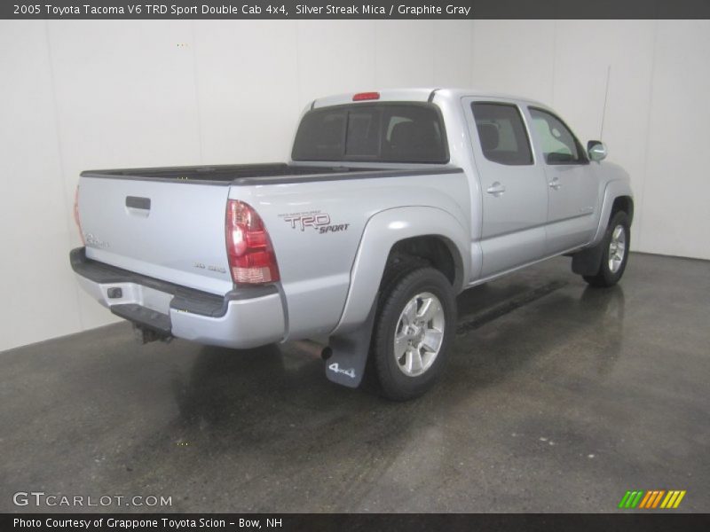 Silver Streak Mica / Graphite Gray 2005 Toyota Tacoma V6 TRD Sport Double Cab 4x4