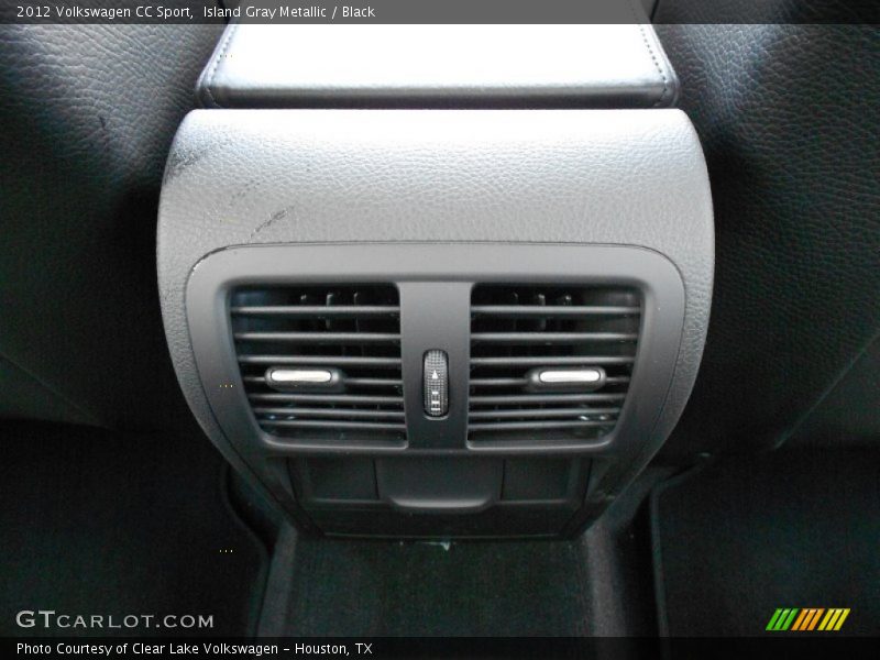 Island Gray Metallic / Black 2012 Volkswagen CC Sport