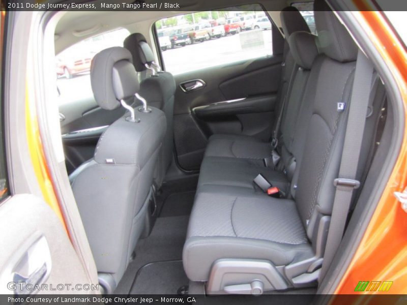 Mango Tango Pearl / Black 2011 Dodge Journey Express