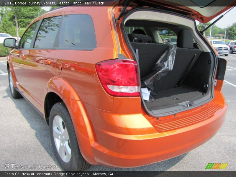 Mango Tango Pearl / Black 2011 Dodge Journey Express