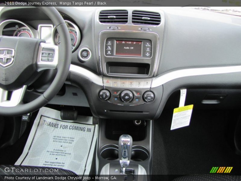 Mango Tango Pearl / Black 2011 Dodge Journey Express