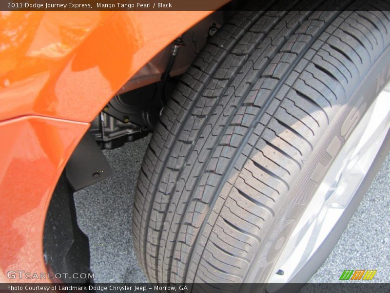 Mango Tango Pearl / Black 2011 Dodge Journey Express