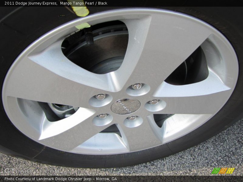 Mango Tango Pearl / Black 2011 Dodge Journey Express