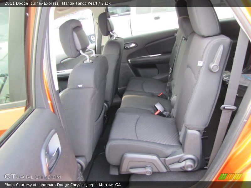 Mango Tango Pearl / Black 2011 Dodge Journey Express