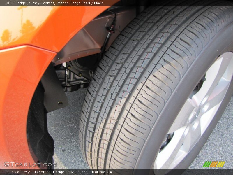 Mango Tango Pearl / Black 2011 Dodge Journey Express