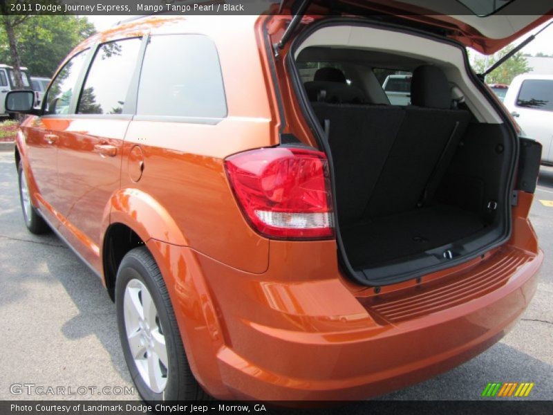 Mango Tango Pearl / Black 2011 Dodge Journey Express