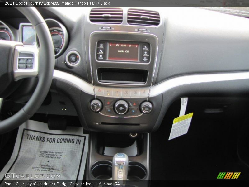 Mango Tango Pearl / Black 2011 Dodge Journey Express