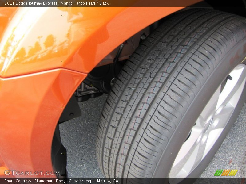 Mango Tango Pearl / Black 2011 Dodge Journey Express