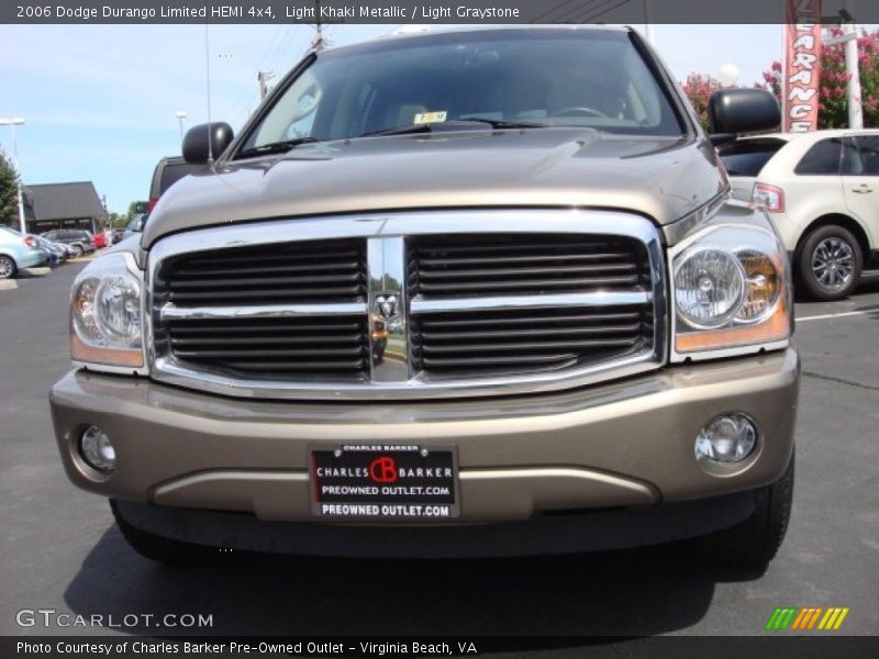 Light Khaki Metallic / Light Graystone 2006 Dodge Durango Limited HEMI 4x4