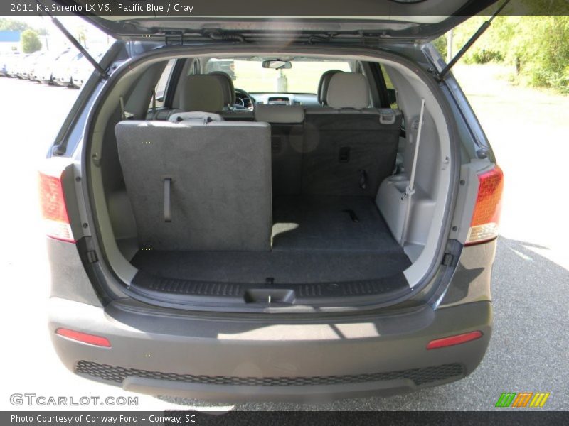 Pacific Blue / Gray 2011 Kia Sorento LX V6