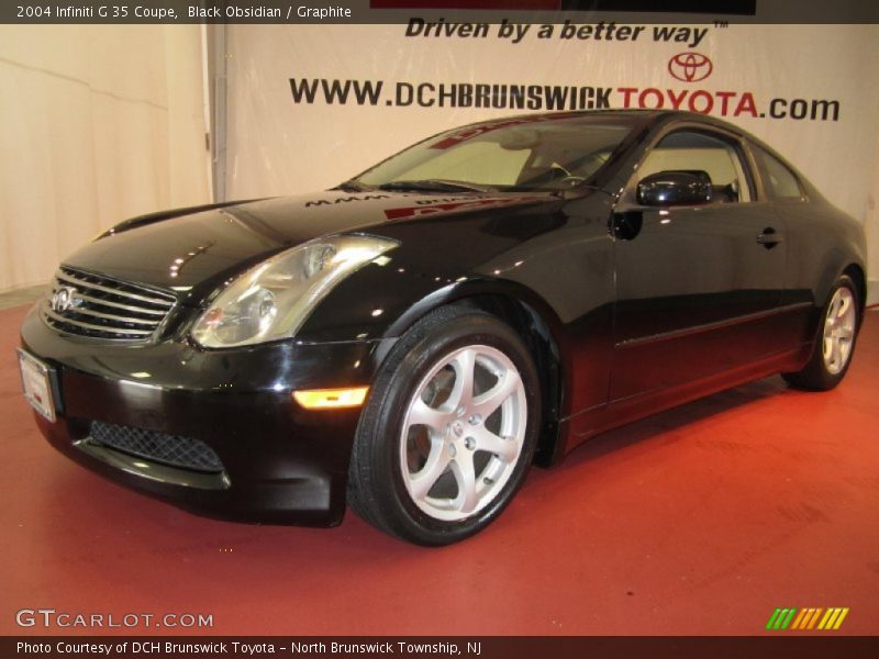 Black Obsidian / Graphite 2004 Infiniti G 35 Coupe