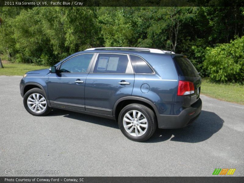 Pacific Blue / Gray 2011 Kia Sorento LX V6
