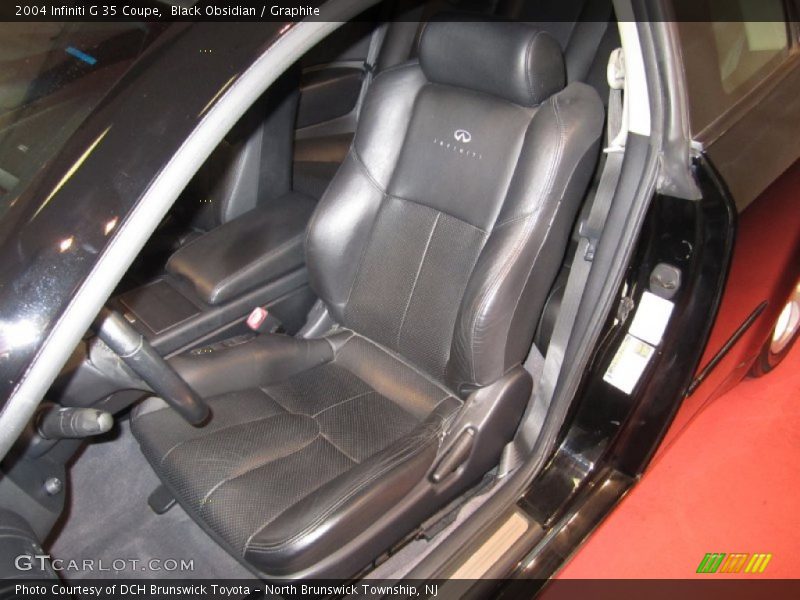 Black Obsidian / Graphite 2004 Infiniti G 35 Coupe