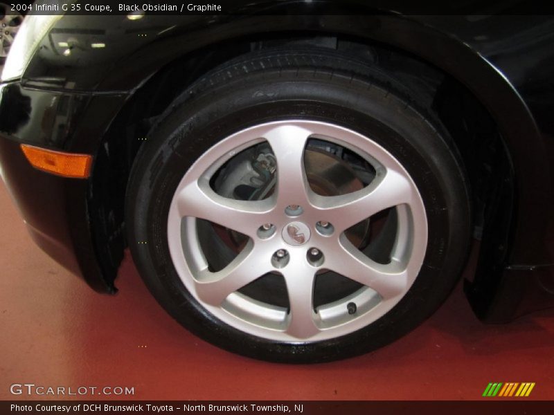 Black Obsidian / Graphite 2004 Infiniti G 35 Coupe