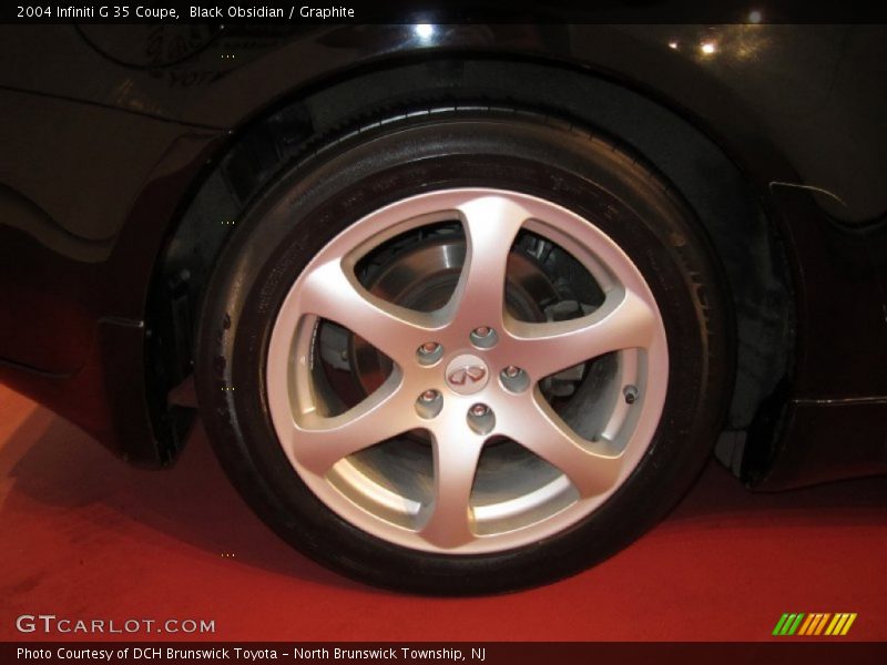 Black Obsidian / Graphite 2004 Infiniti G 35 Coupe