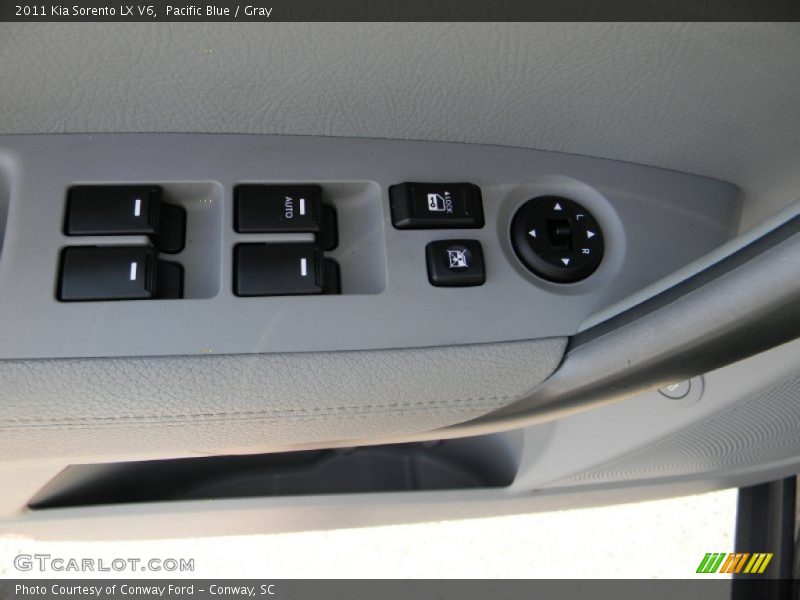 Pacific Blue / Gray 2011 Kia Sorento LX V6