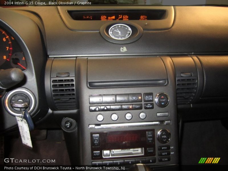 Black Obsidian / Graphite 2004 Infiniti G 35 Coupe