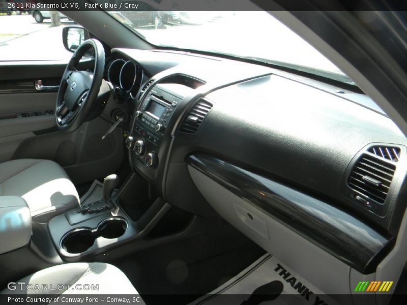 Pacific Blue / Gray 2011 Kia Sorento LX V6