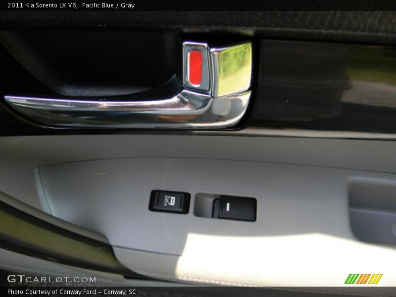 Pacific Blue / Gray 2011 Kia Sorento LX V6