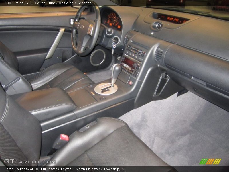 Black Obsidian / Graphite 2004 Infiniti G 35 Coupe