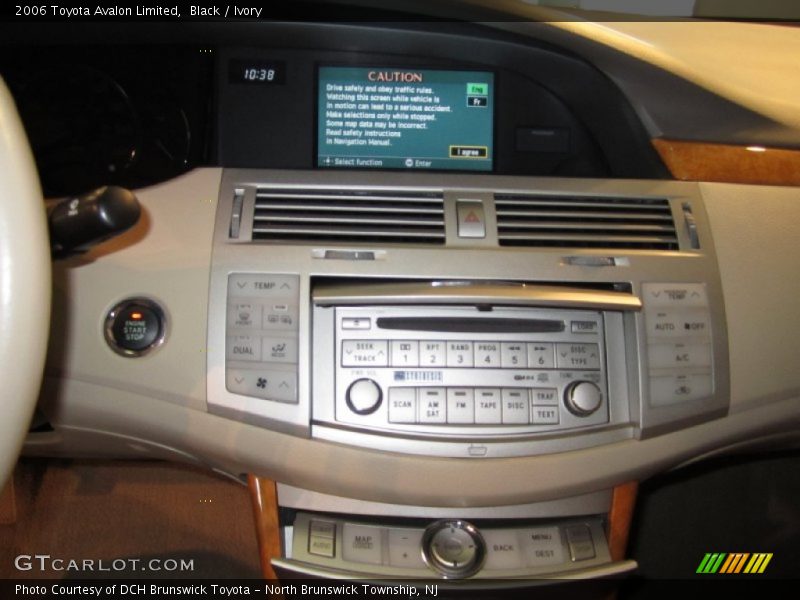 Black / Ivory 2006 Toyota Avalon Limited